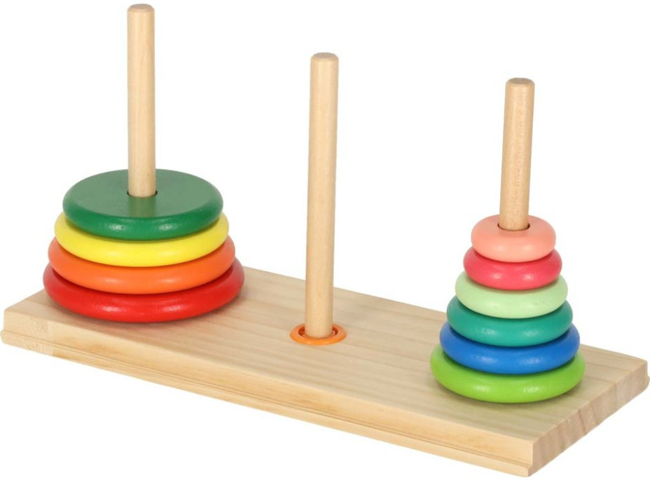 Drevená pyramída - Hanojská veža