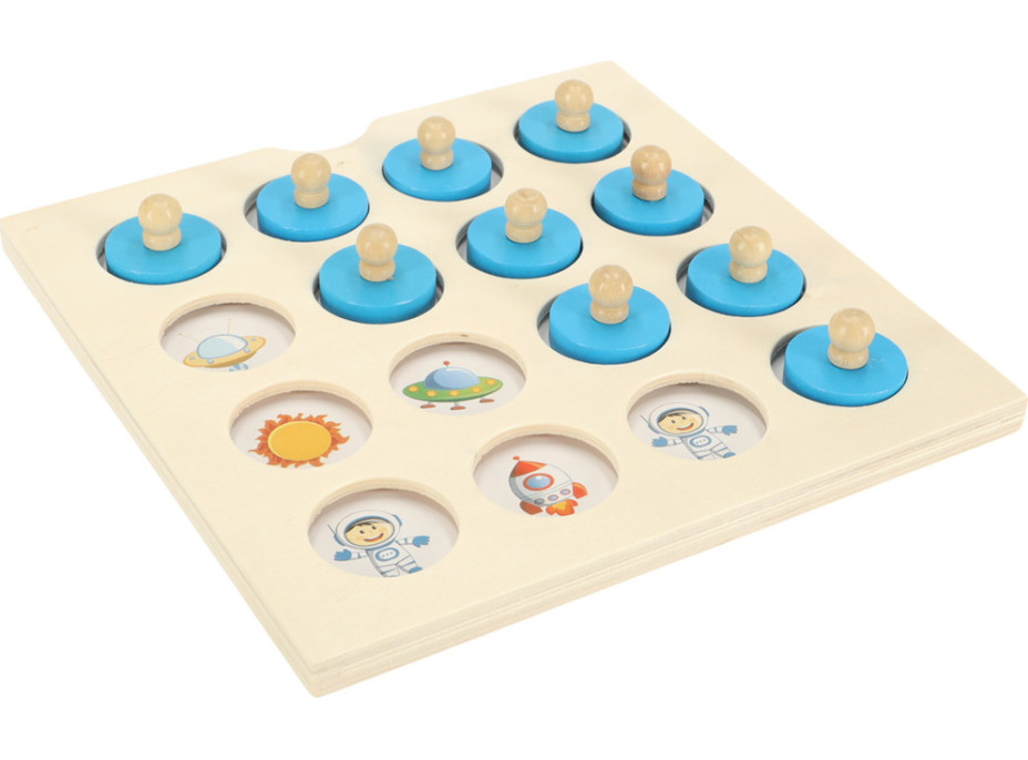 Montessori hra pexeso - 4 karty