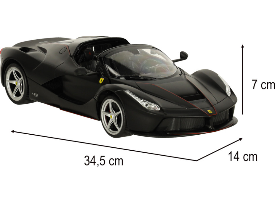 RC auto 1:14 Ferrari LaFerrari Aperta - čierne