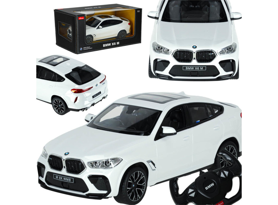 RC auto 1:14 BMW X6 M biele
