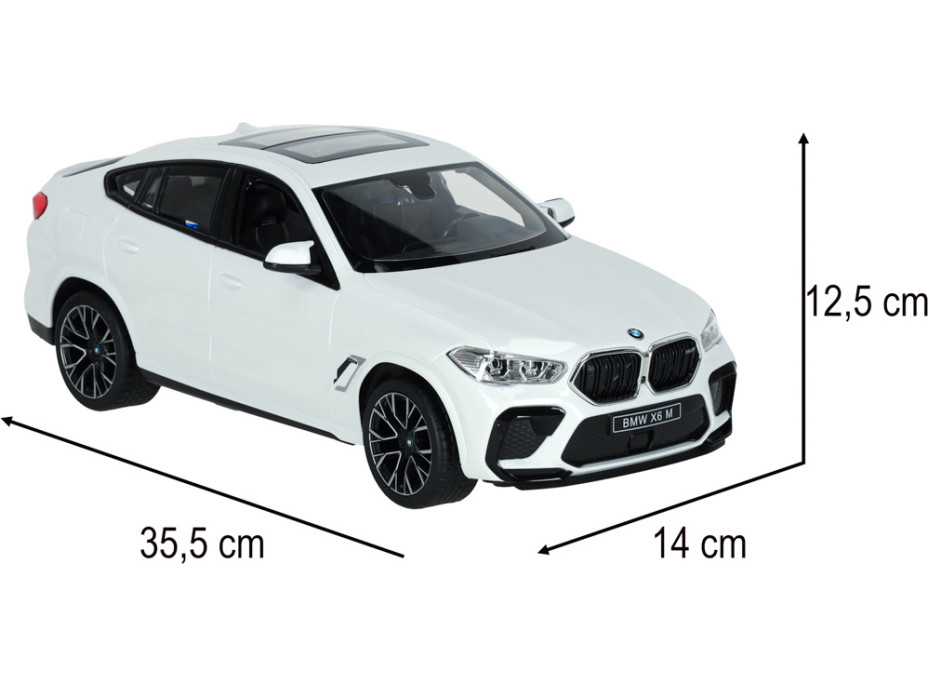 RC auto 1:14 BMW X6 M biele