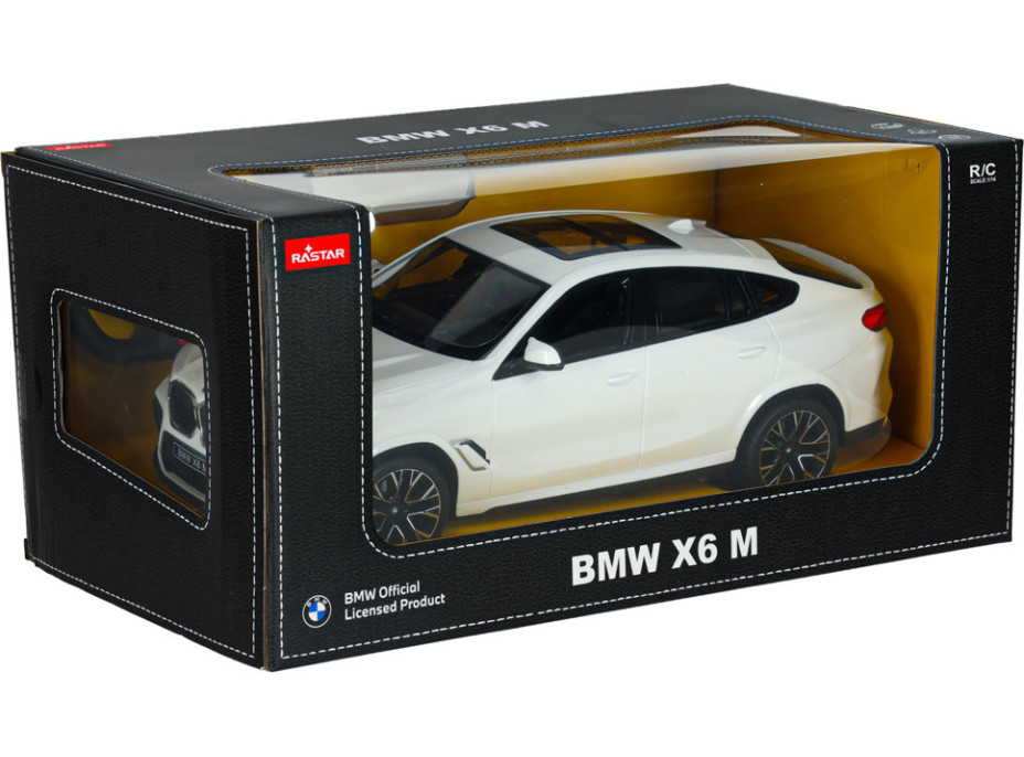 RC auto 1:14 BMW X6 M biele