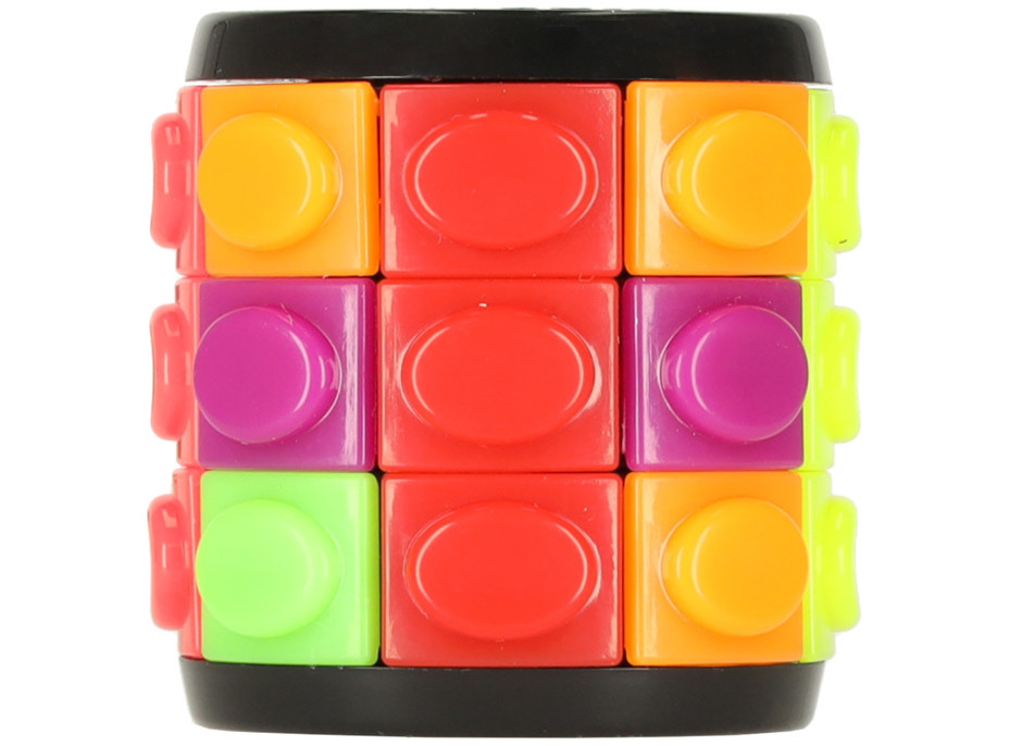 Logická hádanka s rotačným valcom 3 rady