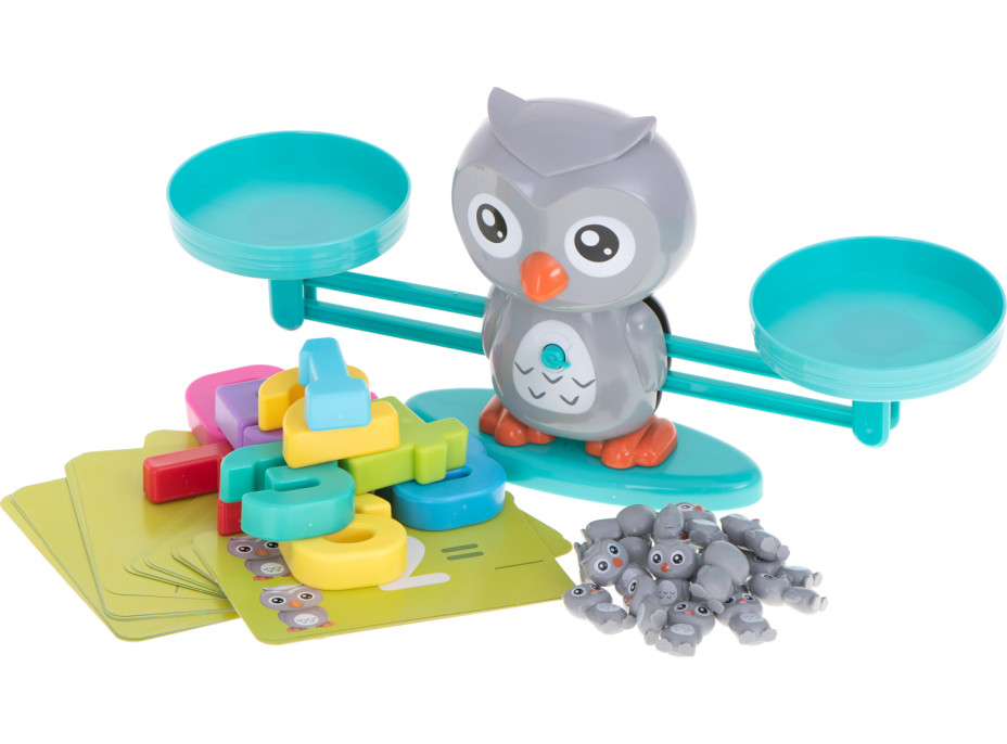 Vzdelávacie váhy pre učenie počítanie - Sova