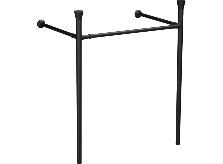 Kerasan THE NEW YORKER konštrukcia pre umývadlo 80cm, čierna mat 927531