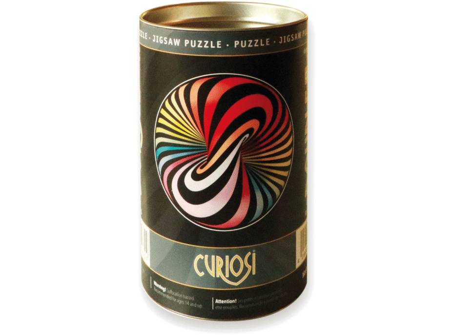 CURIOSI Obojstranné drevené puzzle Double: Lolly 88 dielikov