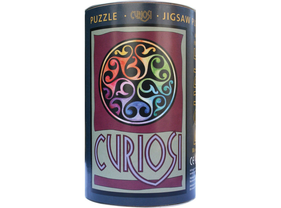 CURIOSI Obojstranné drevené puzzle Double: Púčiky 88 dielikov