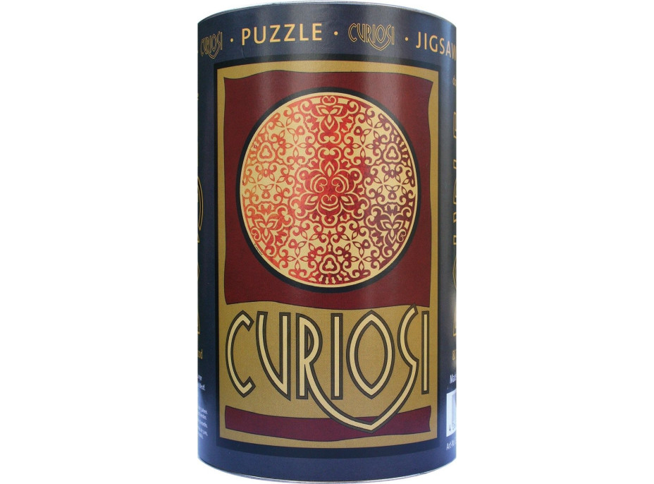 CURIOSI Obojstranné drevené puzzle Double: Oheň 88 dielikov