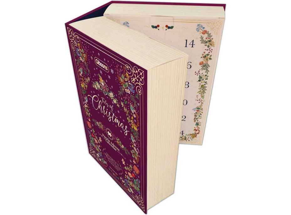 GIBSONS Puzzle Art File: Adventný kalendár Vianočné príbehy