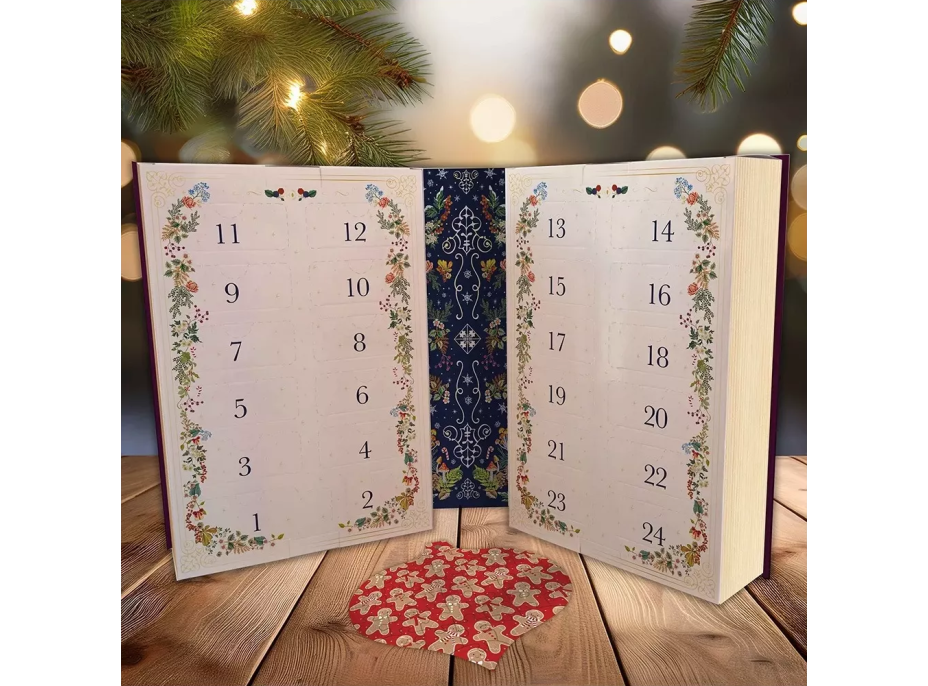 GIBSONS Puzzle Art File: Adventný kalendár Vianočné príbehy