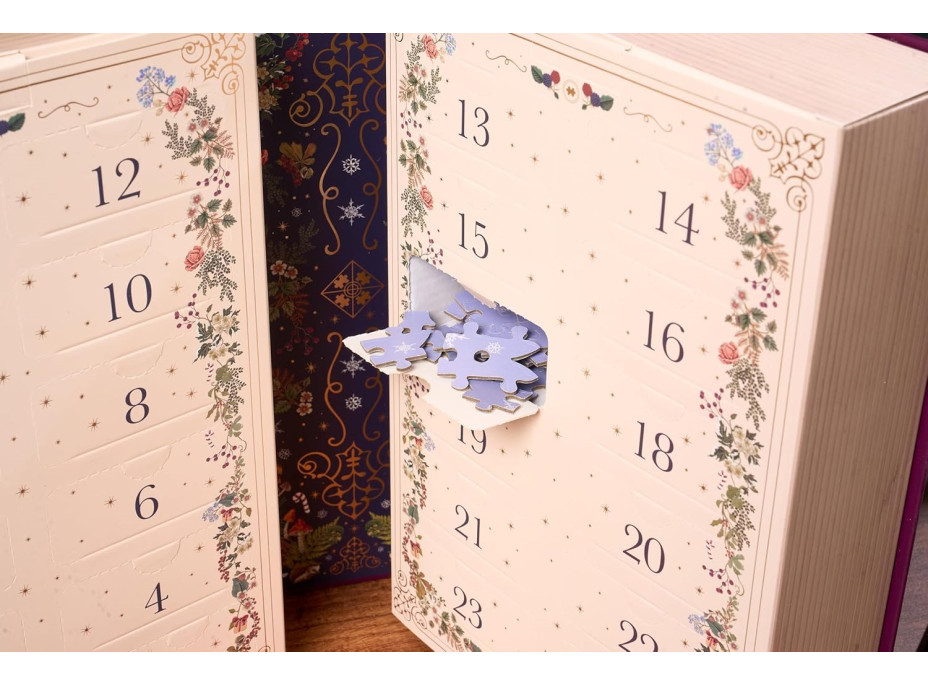 GIBSONS Puzzle Art File: Adventný kalendár Vianočné príbehy