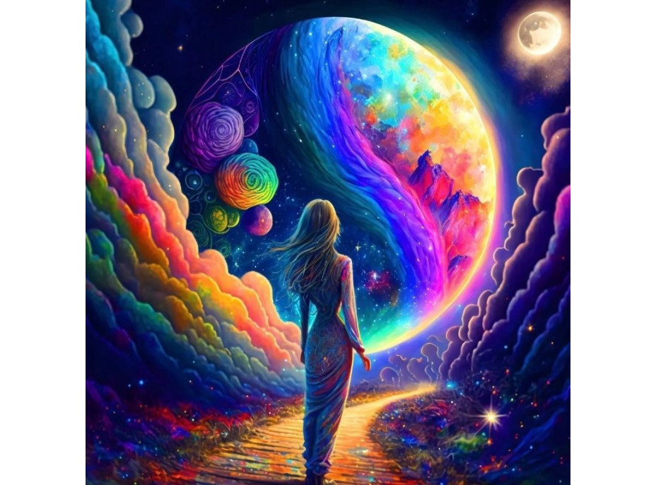 MAGNOLIA Puzzle Astrálna návšteva 1023 dielikov