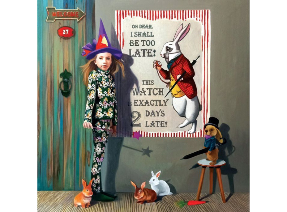 MAGNOLIA Puzzle Deň králikov 1023 dielikov