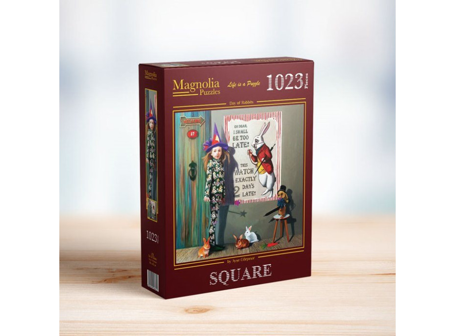 MAGNOLIA Puzzle Deň králikov 1023 dielikov