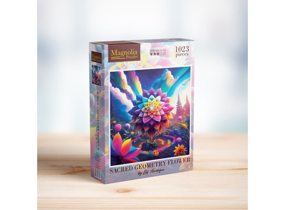 MAGNOLIA Puzzle Kvet života 1023 dielikov