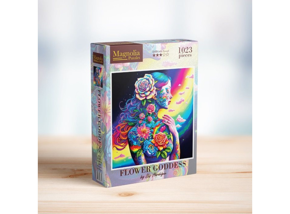 MAGNOLIA Puzzle Kvetinová bohyňa 1023 dielikov