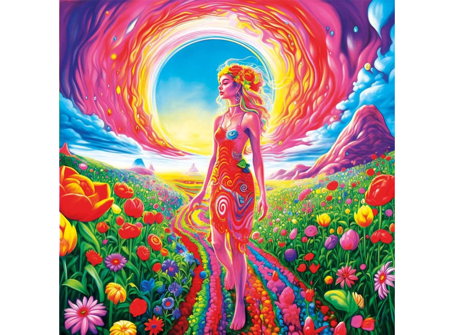 MAGNOLIA Puzzle Kvetinový chodník 1023 dielikov