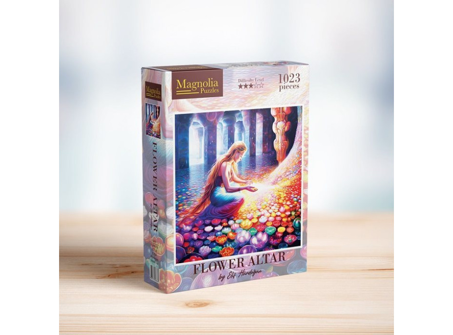 MAGNOLIA Puzzle Kvetinový oltár 1023 dielikov