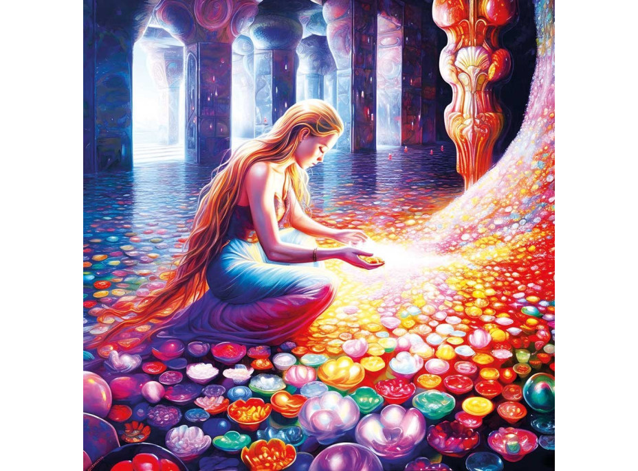 MAGNOLIA Puzzle Kvetinový oltár 1023 dielikov