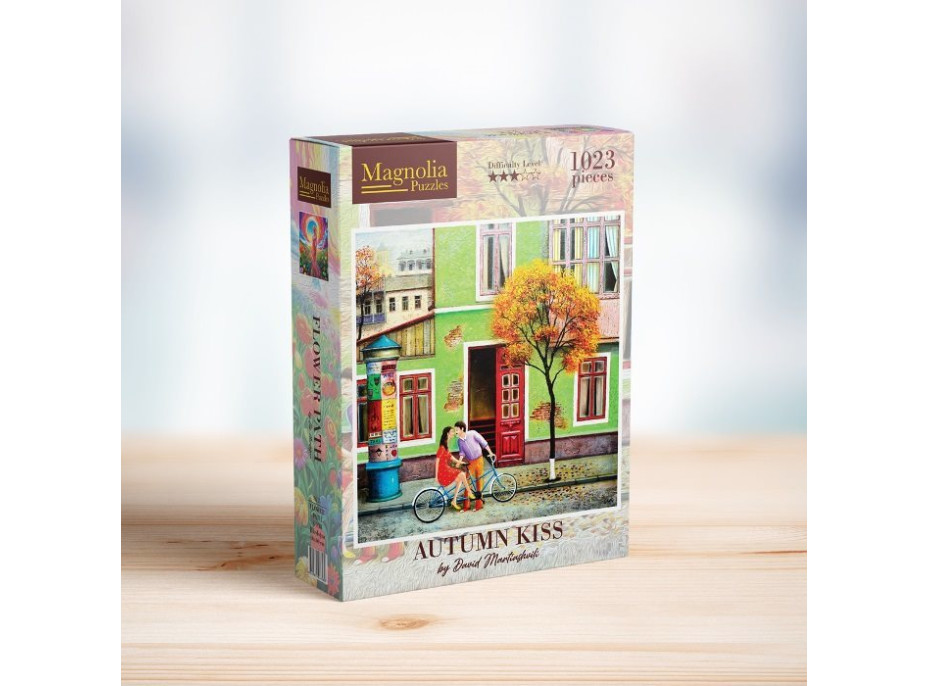 MAGNOLIA Puzzle Jesenný bozk 1023 dielikov