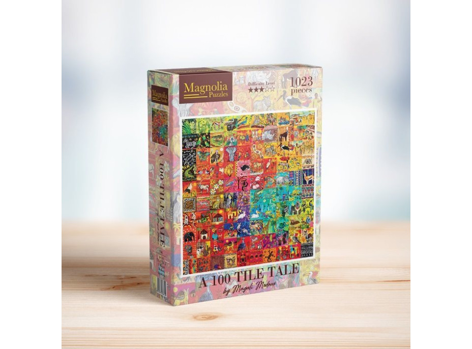 MAGNOLIA Puzzle Sto dlaždíc 1023 dielikov