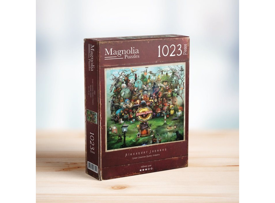 MAGNOLIA Puzzle Strašidelný orchester 1023 dielikov