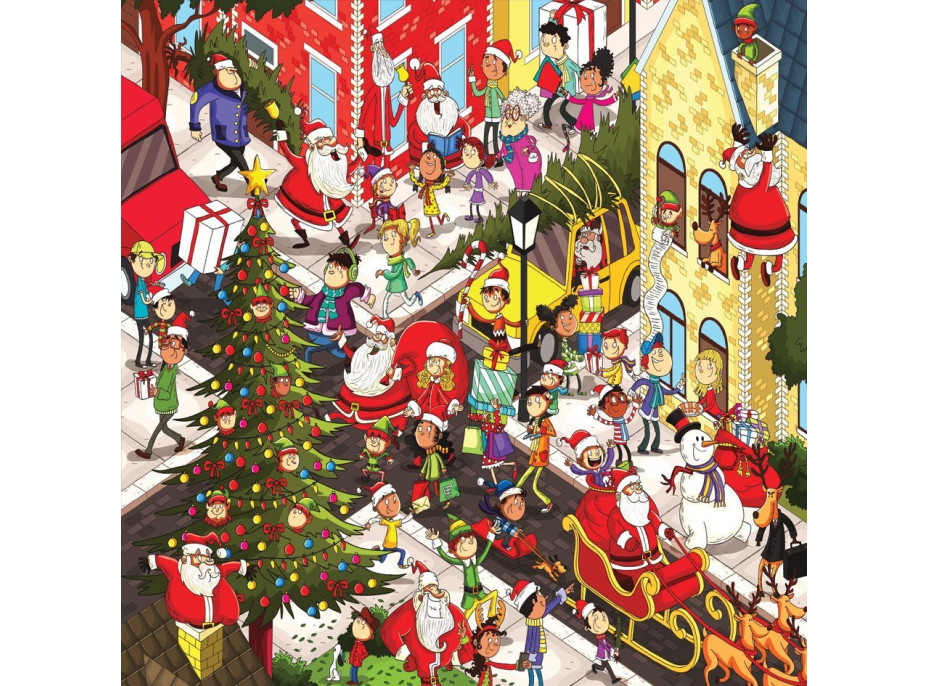 YAZZ Puzzle Vianočné ulice 1023 dielikov