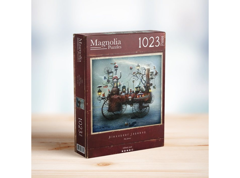 MAGNOLIA Puzzle Veľká snehová jazda 1023 dielikov