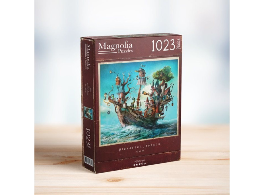 MAGNOLIA Puzzle Hor sa na cestu! 1023 dielikov