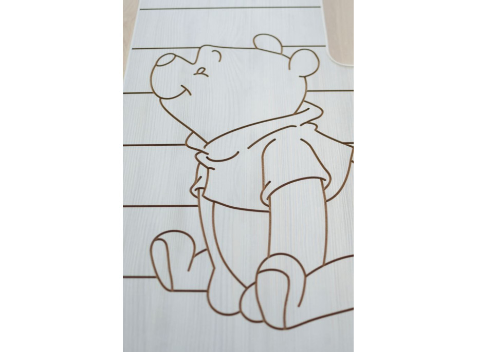 Detská posteľ DOMČEK Disney - MACKO PU A TIGRÍK 160x80 cm