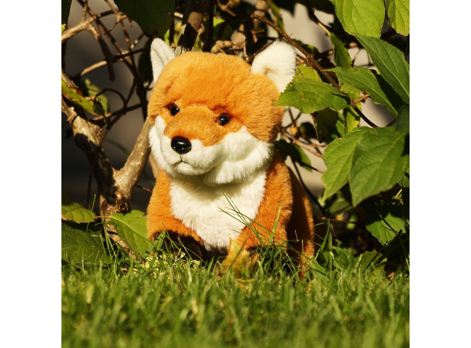 Rappa Plyšová líška sediaca 23 cm SOFT COLLECTION, ECO-FRIENDLY