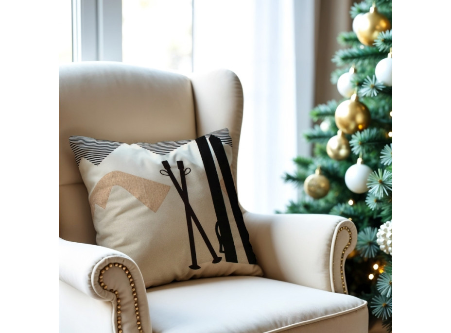 Vianočná sada VELVET INVERNO - 3x obliečka na vankúš