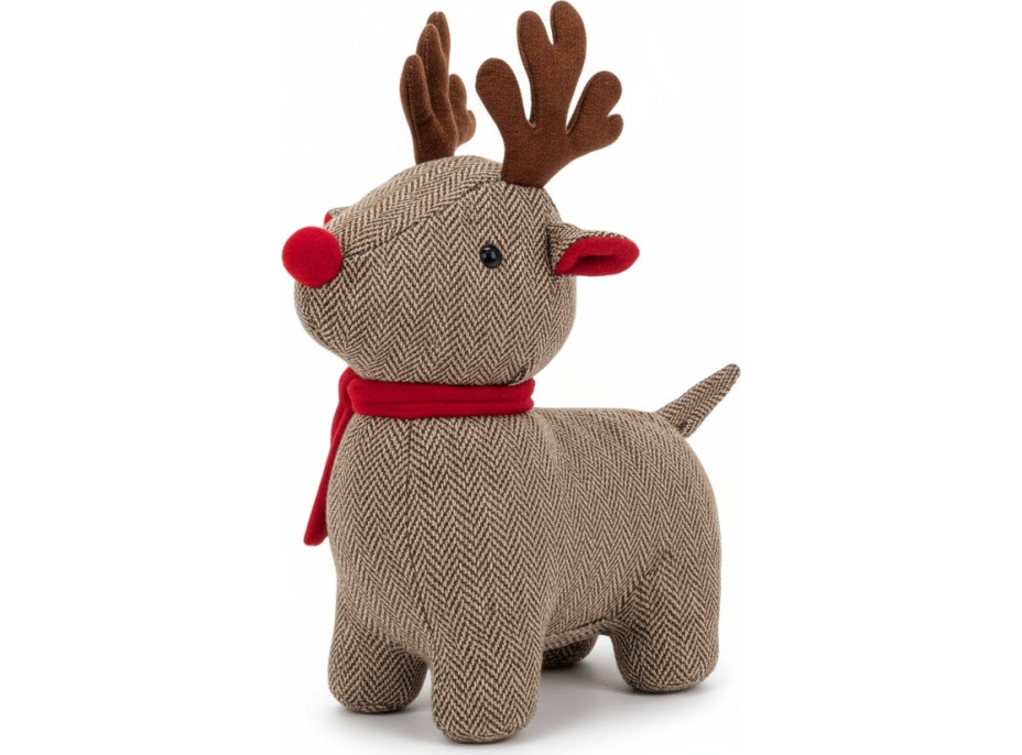 Zarážka do dverí JELEN - 24x20 cm - béžový