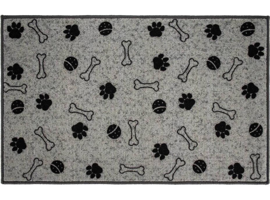 Koberec pre psov DOG REST 50x80 cm - šedý