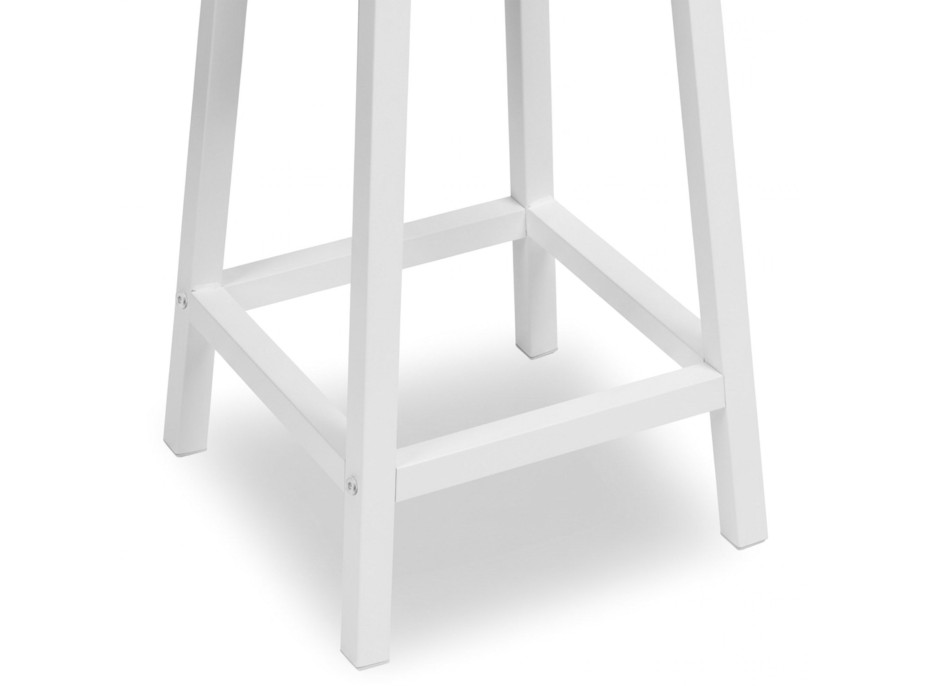 Barová stolička FLINT Modern oak - dub/biela