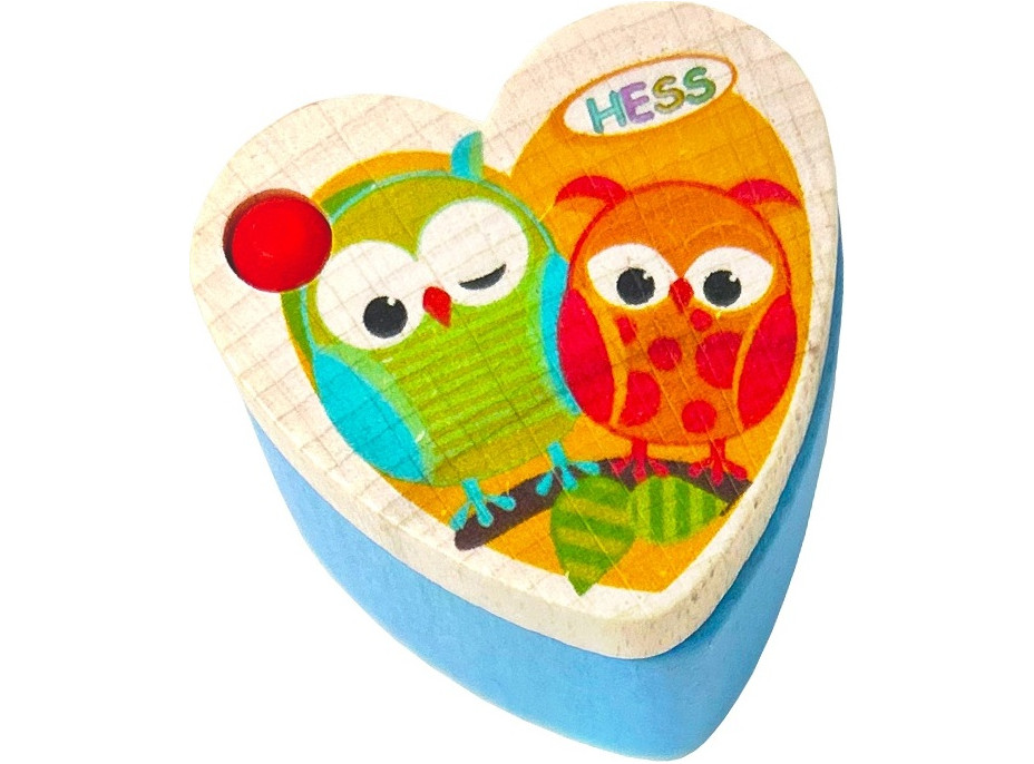 Hess Krabička na zúbky Sovičky 1ks
