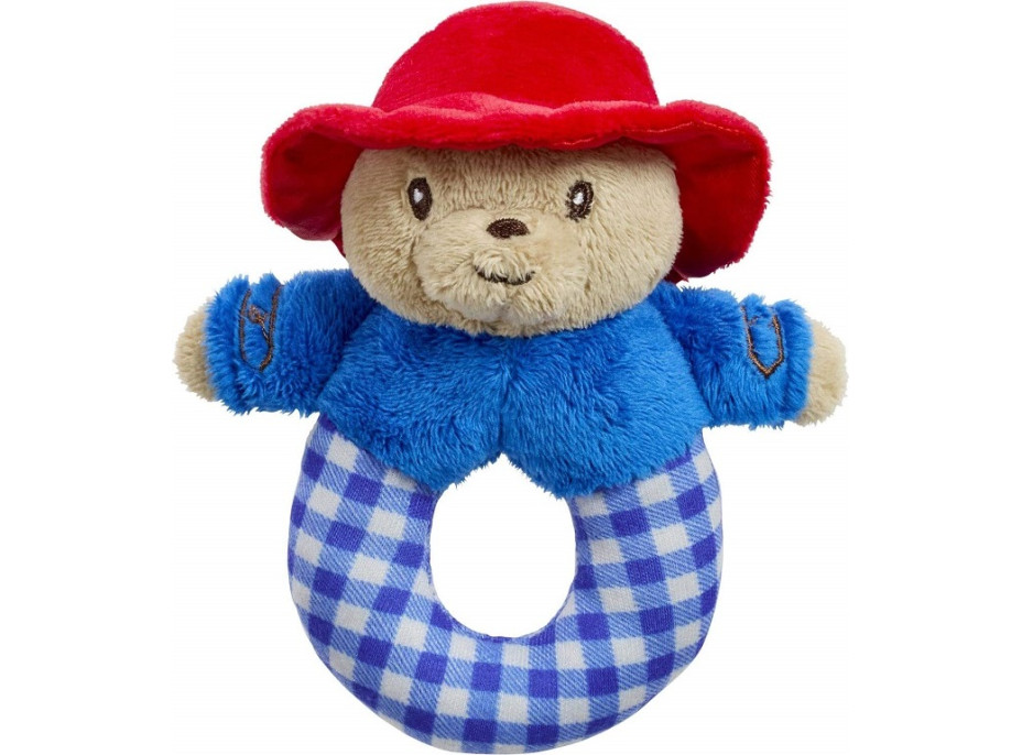 Rainbow Plyšová hrkálka Paddington modrá