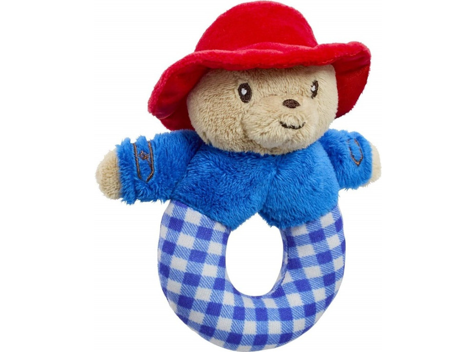 Rainbow Plyšová hrkálka Paddington modrá