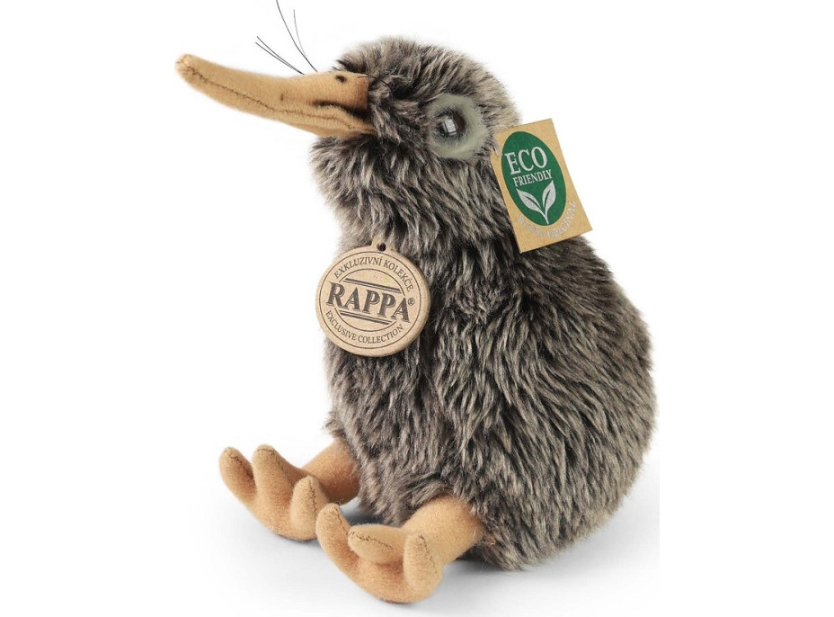Rappa Plyšový vták kivi 15 cm ECO-FRIENDLY