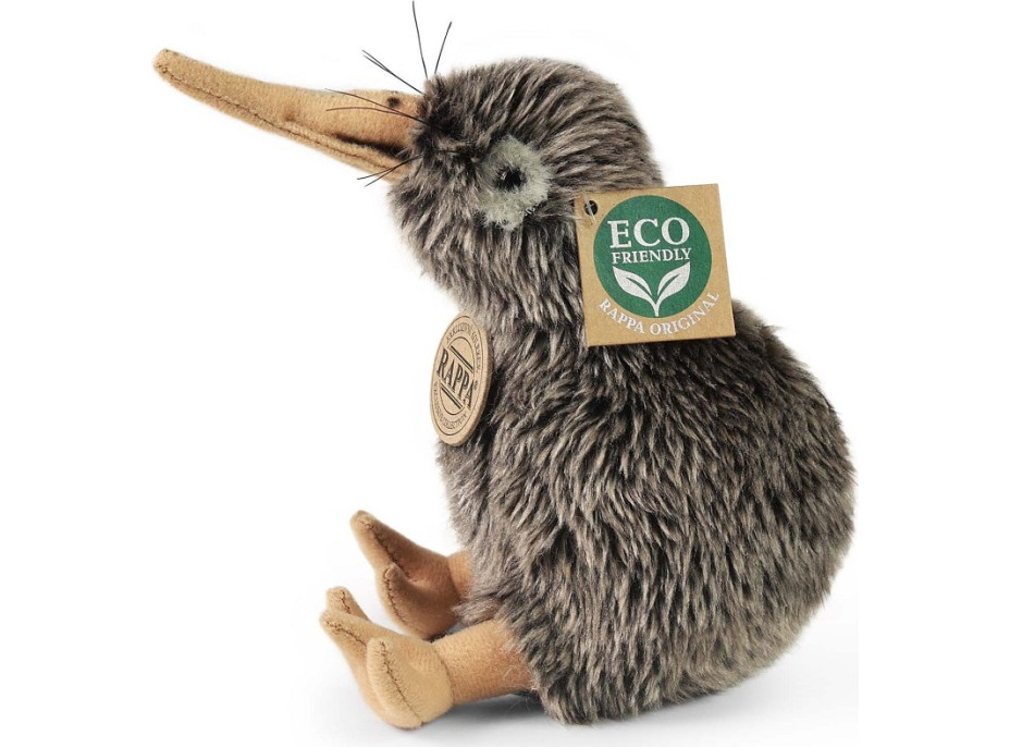 Rappa Plyšový vták kivi 15 cm ECO-FRIENDLY