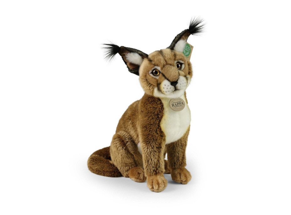Rappa Plyšový karakal sediaci 35 cm ECO-FRIENDLY