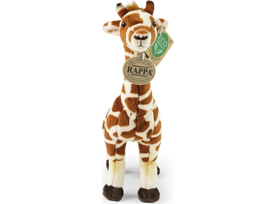 Rappa Plyšová žirafa 23 cm ECO-FRIENDLY