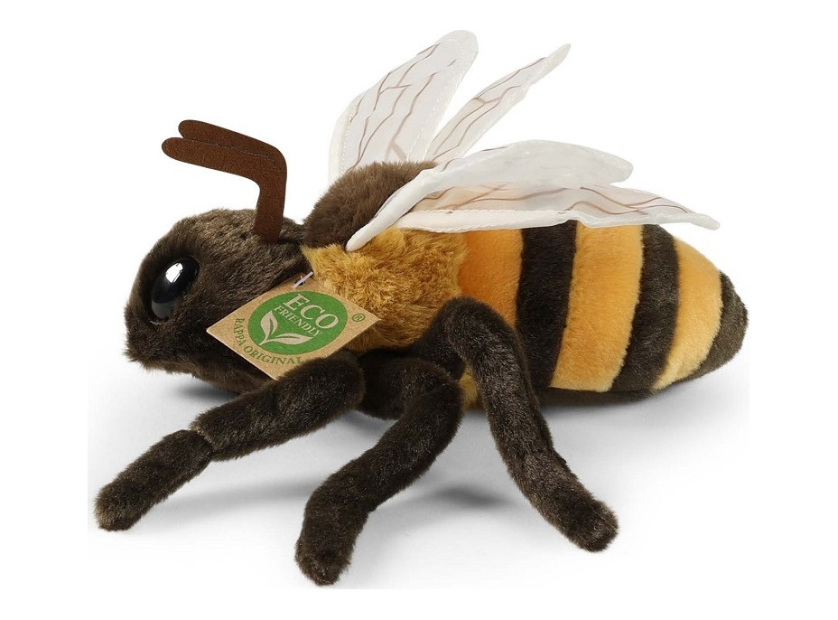 Rappa Plyšové včely 20 cm ECO-FRIENDLY