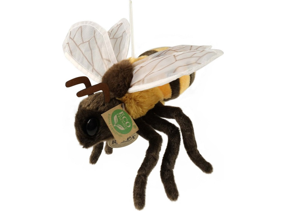Rappa Plyšové včely 20 cm ECO-FRIENDLY