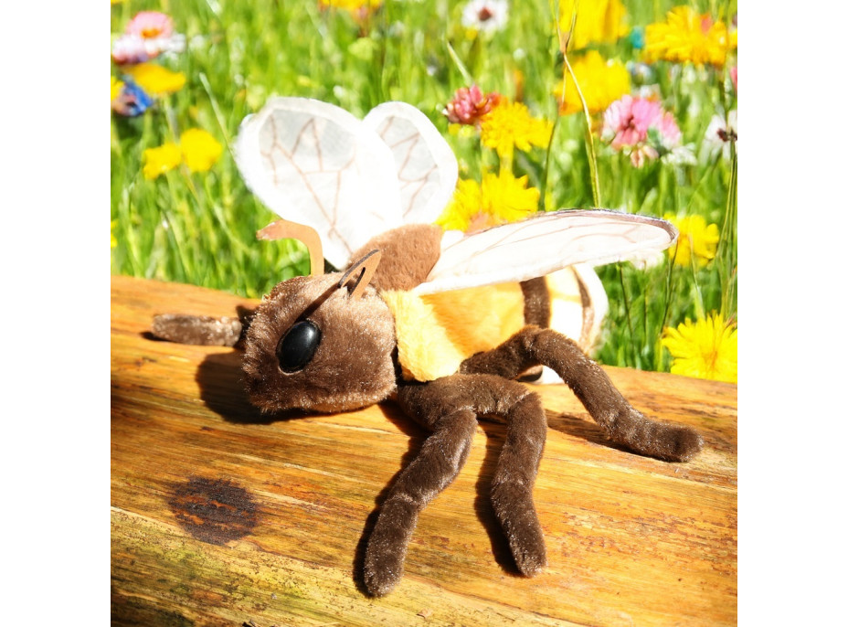 Rappa Plyšové včely 20 cm ECO-FRIENDLY