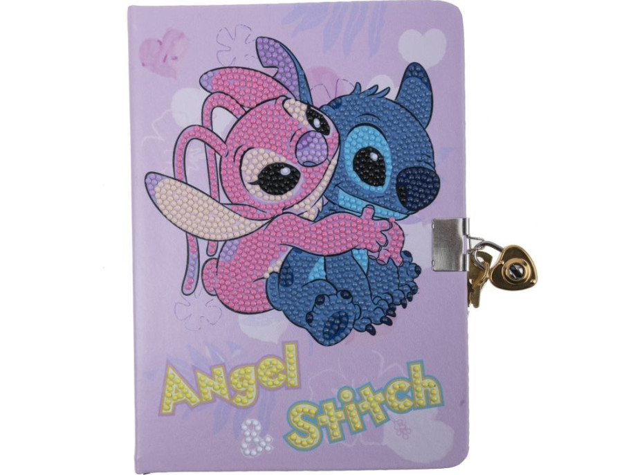 Crystal Art blok so zamykaním - Stitch a Angel