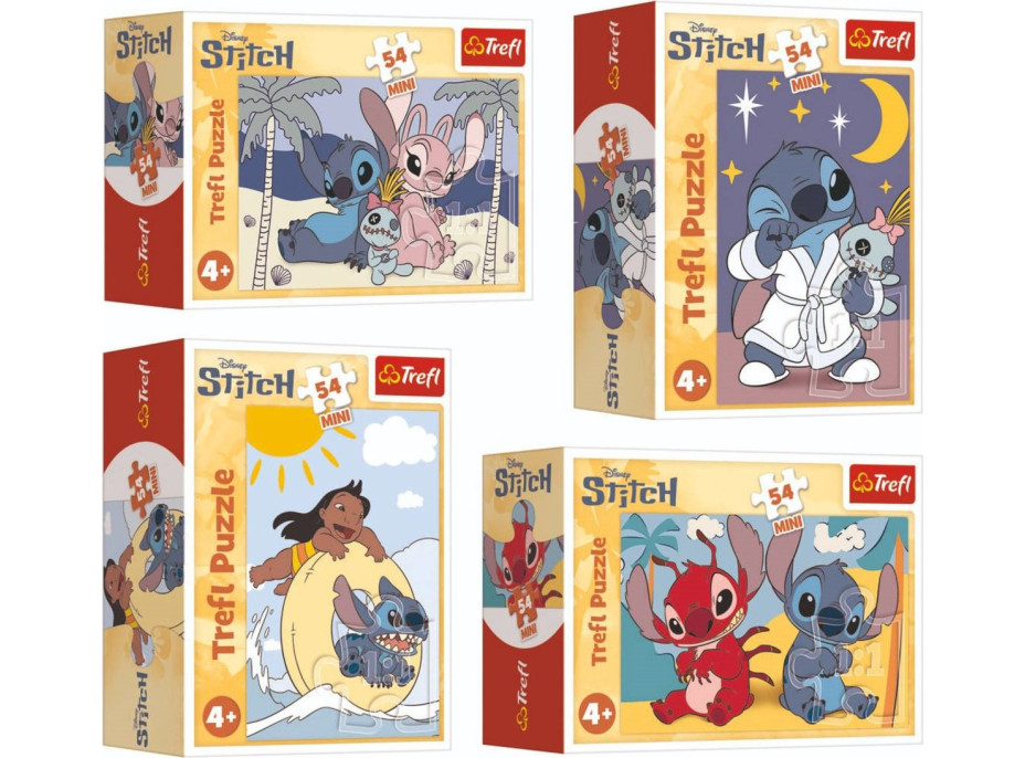 TREFL Displej Puzzle Lilo&Stitch 54 dielikov (40 ks)