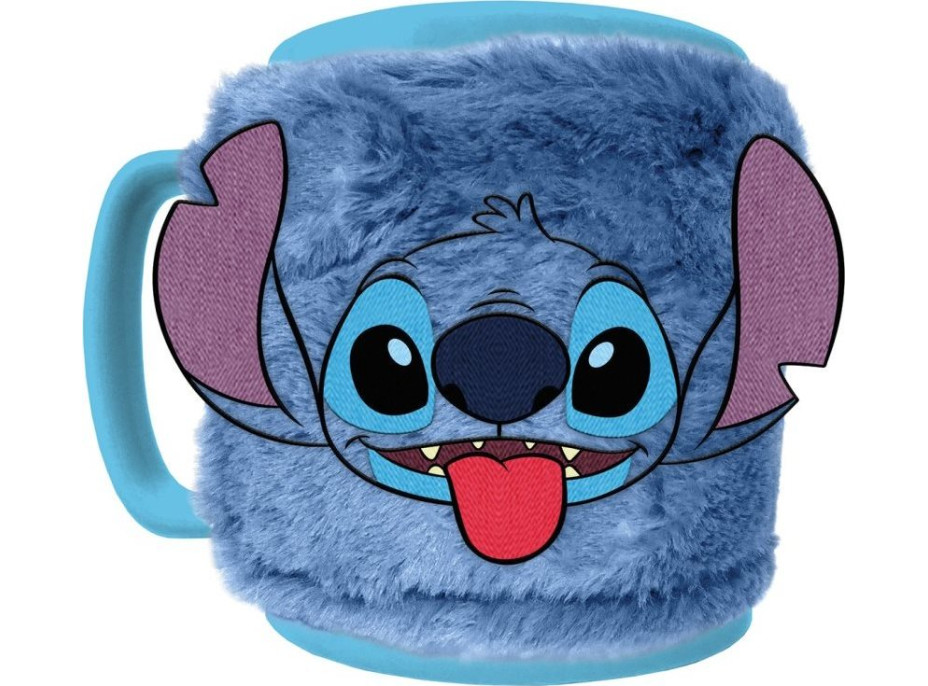 ALLTOYS Hrnček s návlekom 440 ml Stitch