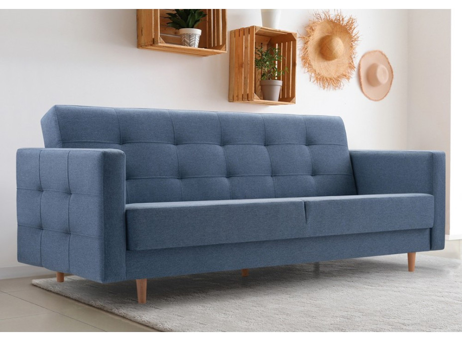 Rozkladacia pohovka TERST 210 - svetlo šedá