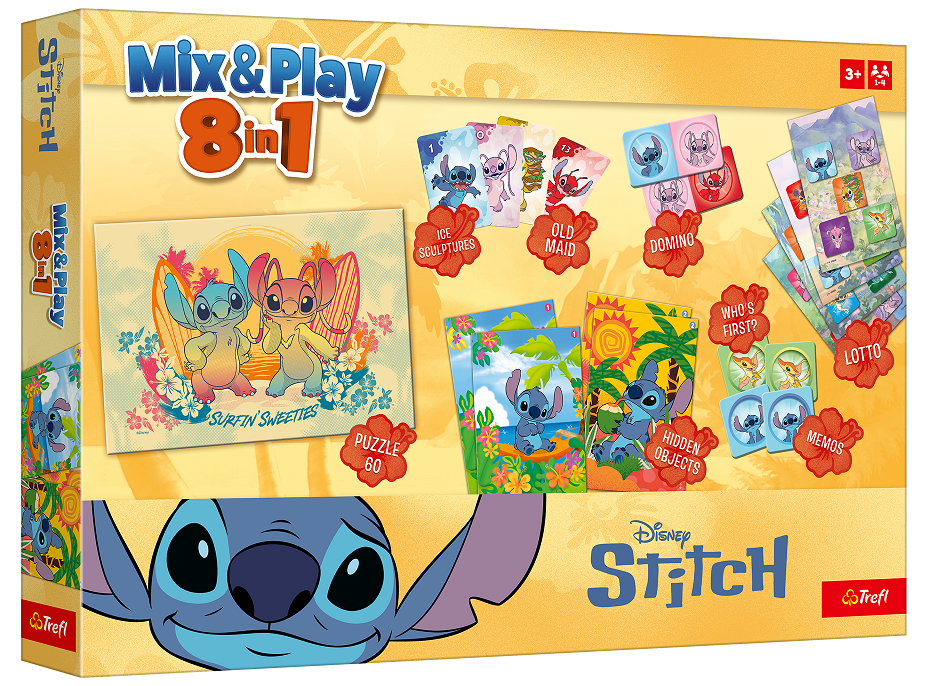 TREFL Sada hier Mix&Play 8v1 Stitch
